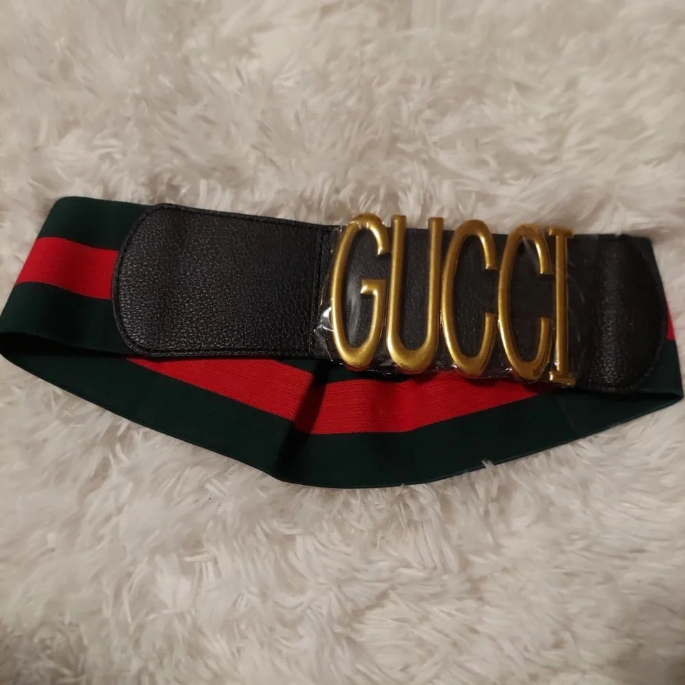 Fashion GG Stretchy Dress Belt
